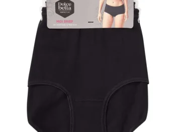 Hot Dolce Bella Midi-Slips Zwart