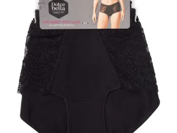 New Dolce Bella Midi-Slips Zwart