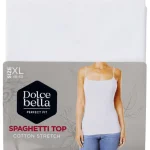 Outlet Dolce Bella Spaghetti-Top Wit
