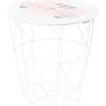 New Merk Draadmand Met Dier Groen,Wit