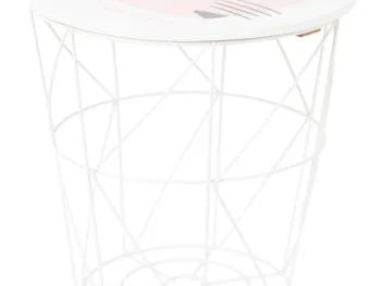 New Merk Draadmand Met Dier Groen,Wit