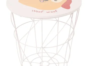 New Merk Draadmand Met Dier Groen,Wit