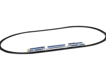 Hot Mini Matters Elektrische Hogesnelheidstreinenset Blauw,Rood