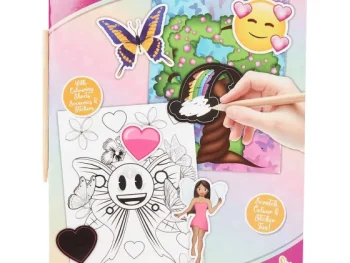 Hot Paw Patrol Emoji Krassticker- En Kleurboek Print,Meerkleurig