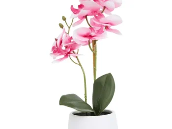 Sale Merk Excellent Flowers Kunstorchidee In Pot Roze,Wit