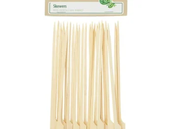 Fashion Merk Excellent Houseware Bamboe Tapasprikkers Beige