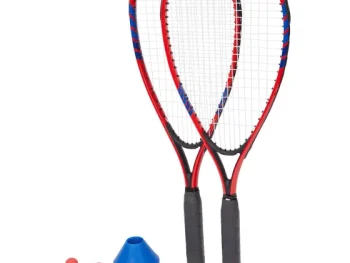Online Mini Matters Fast Badmintonset Blauw,Groen