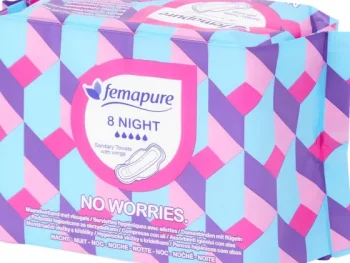 Outlet Palmolive Femapure No Worries Maandverband Night