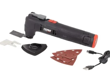 Sale FERM Draadloze Multitool Zwart