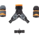 Clearance FERM Waterverdeelset Zwart,Oranje