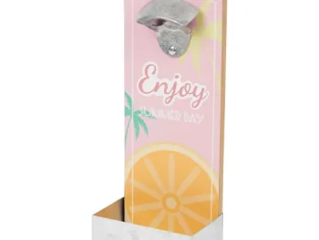 Hot Merk Flesopener Blauw,Bruin,Roze