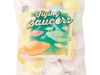 Hot Mike & Ike Flying Saucers