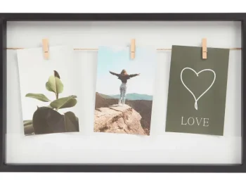 Clearance Merk Fotolijst Met Knijpers Beige,Zwart