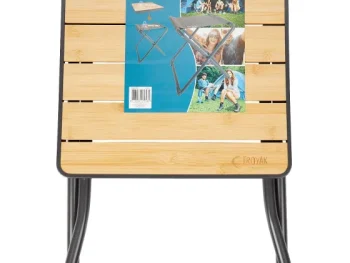 Discount Froyak Campingstoel En -Tafel Zwart