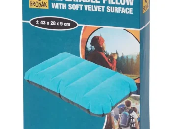 Hot Froyak Opblaasbaar Hoofdkussen Blauw