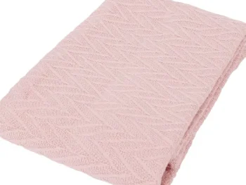 Hot Paw Patrol Gebreide Babydeken Blauw,Roze,Wit