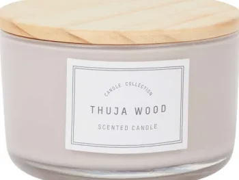 Clearance Candra Geurkaars In Glas Grijs,Groen,Wit