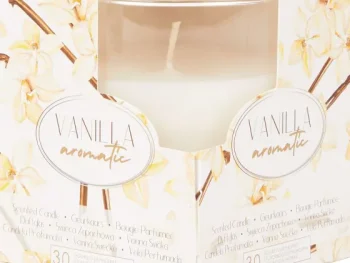 Outlet Candra Geurkaars Grijs,Roze,Wit