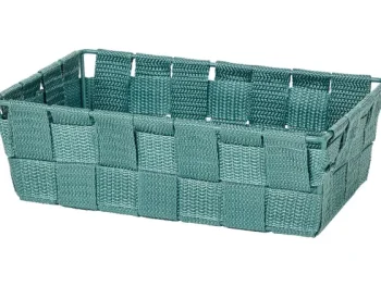 Outlet Merk Gevlochten Mandje Blauw,Grijs,Groen,Zwart