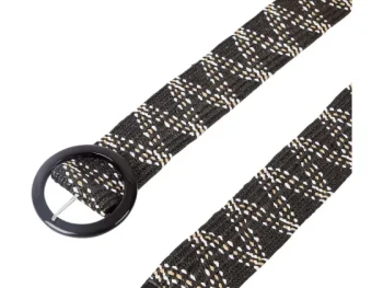 Fashion McGregor Gevlochten Riem Bruin,Print,Meerkleurig,Wit,Zwart