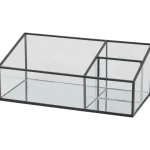 Online Merk Glazen Opbergdoos Meerkleurig