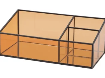 Online Merk Glazen Opbergdoos Meerkleurig