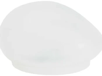 Hot Merk Glazen Solar-Tuinlamp Wit