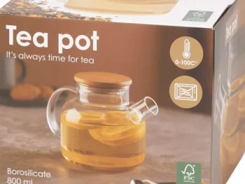 Sale Rösle Glazen Theepot Transparant