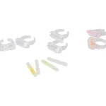 Hot Merk Glow In The Dark-Ringen Meerkleurig