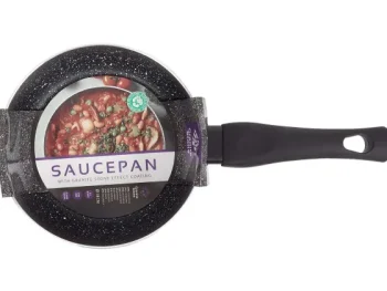 Fashion Tomado Granite Stone Steelpan Zwart