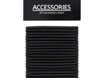 Outlet Schrunchmiez Haarelastieken Zwart