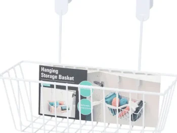 Discount Merk Hangende Opbergmand Wit,Zwart