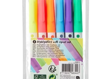 Discount Pukka Highlighters Met Vloeibare Inkt Meerkleurig