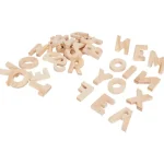 Hot Mini Matters Hobby Flora Houten Letters Beige