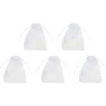 Outlet Merk Hobby Flora Organza Zakjes Blauw,Geel,Grijs,Oranje,Roze,Zwart