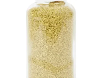 Outlet Merk Home Accents Decoratief Glas Met Steentjes Beige,Bruin,Geel,Grijs,Wit,Zwart