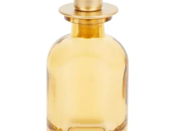 Online Merk Home Accents Dinerkaarshouder Geel,Grijs,Transparant