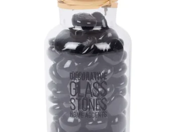 New Merk Home Accents Glazen Decoratiestenen Blauw,Groen,Transparant,Zwart