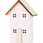 Hot Merk Home Accents Houten Huisje Grijs,Groen,Roze,Wit