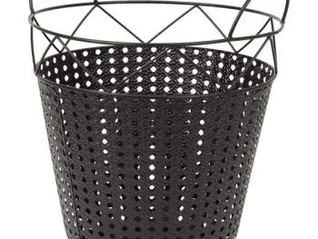 Best Merk Home Accents Metalen Mand Zwart