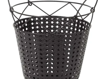 Online Merk Home Accents Metalen Mand Zwart