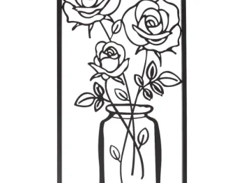 Fashion Merk Home Accents Wanddecoratie Zwart