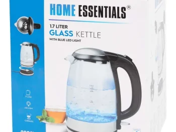 Online Home Essentials Glazen Waterkoker Transparant