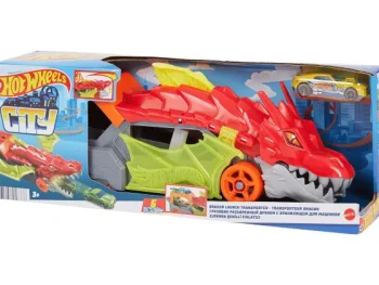 Best Hot Wheels City Draak Stuntwagen Grijs,Oranje,Rood,Geel,Meerkleurig