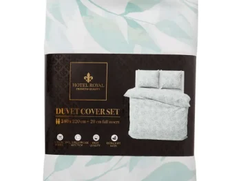 Sale Hotel Royal Dekbedovertrek Beige,Grijs,Print,Wit