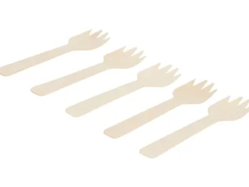 Hot Merk Houten Bestek Beige