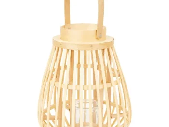 Sale Merk Houten Lantaarn Beige,Bruin