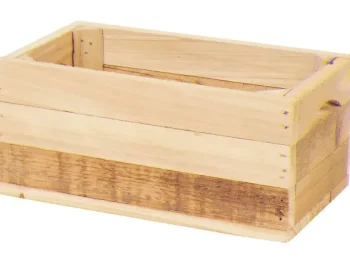 New Merk Houten Opbergkist Beige