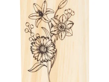 Discount Office Essentials Houten Stempel Beige