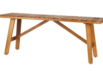 Clearance Merk Houten Tuinbank Bruin